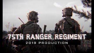 75th Ranger Regiment  2019  quotRangers Lead the Wayquot [upl. by Tattan893]