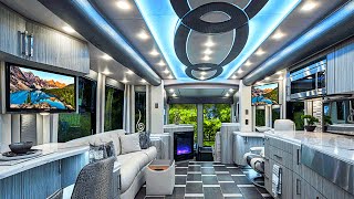 Top 10 Most Luxurious RVs in the World [upl. by Nolham]