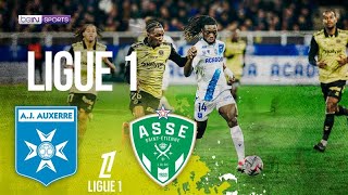 Auxerre vs St Etienne  Ligue 1 HIGHLIGHTS  012425  beIN SPORTS USA [upl. by Enelyt530]