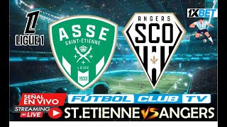 SAINT ETIENNE VS ANGERS EN VIVO HOY PARTIDO DE LA LIGUE 1 FRANCE 2425 FECHA23 endirecto ligue1 [upl. by Ire634]