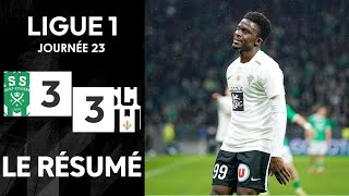 Saint Etienne  Angers  33  Le Résumé  Ligue 1 202425 [upl. by Korey279]