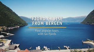 Four popular fjord cruises from Bergen Norway [upl. by Ibmat257]