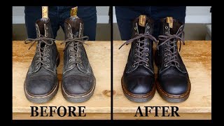 Clean amp Restore Vintage Dr Martens [upl. by Mable]