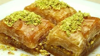 How to Make Baklava  Easy Turkish Recipes [upl. by Trey842]