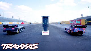 70MPH RC Drag Racing  Traxxas Funny Car [upl. by Pammie]