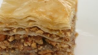 How To Make Baklava  Its Easy To Make This Delicious Dessert By Rockin Robin [upl. by Yttel]