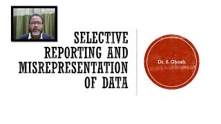 Selective Reporting and Misrepresentation of Data [upl. by Urbana263]