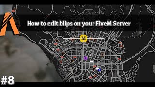 How to edit blips on your FiveM Server [upl. by Lyram]