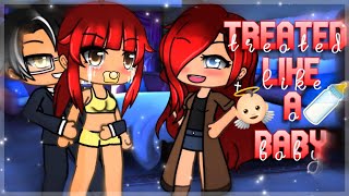 Treated Like A Baby Gacha Life Mini Movie  GLMM [upl. by Stovall]