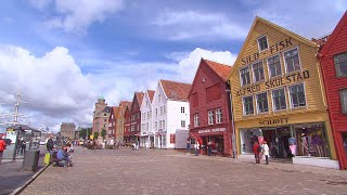 Norways West Fjords Mountains and Bergen [upl. by Sonitnatsnok826]