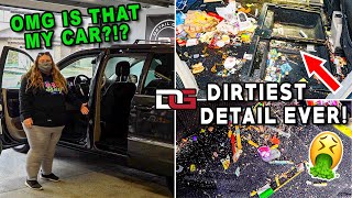 Deep Cleaning The Nastiest Van EVER  INSANE 17 Hour Detailing Transformation  The Detail Geek [upl. by Eillek]