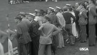 1932 US Open Highlights [upl. by Aidile]