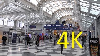 CTAs Ride the Rails Blue Line to OHare in Timelapse 2019 [upl. by Llerrod]