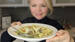 Beste Suppe die wir je gegessen haben Mit Maultaschen und Gemüse Verdammt lecker [upl. by Refitsirhc]