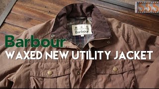 Review Barbour New Utility Waxed Cotton Jacket [upl. by Portland]