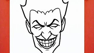 HOW TO DRAW THE JOKER [upl. by Adnohs]