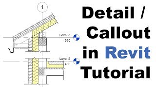 Detail  Callout in Revit Tutorial [upl. by Castillo]