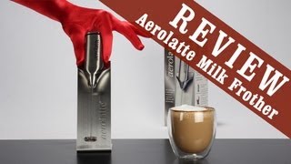 Aerolatte Milk Frother  Exclusive Review [upl. by Gone840]