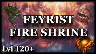 FEYRIST FIRE SHRINE  Where To Hunt Paladins Lvl 120 TIBIA [upl. by Adlih]