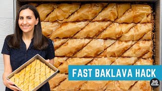 Lebanese Baklava  My Easy amp Fast Method [upl. by Flo]