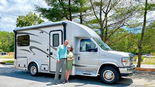 CAMPER RV TOUR  The Smallest Class B Motorhome With a Full Shower amp Dry Bath [upl. by Attoynek]