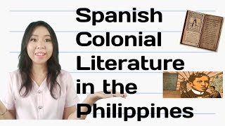 Module 1 Lesson 1 Part 2 Spanish Colonial Literature [upl. by Adnirod]