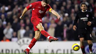 Steven Gerrard Goal vs Olympiacos 2005 Champions League [upl. by Gibbons]