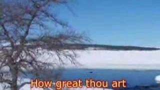 HOW GREAT THOU ART by THE BROOKLYN TABERNACLE CHOIR With Lyrics [upl. by Ynaffad]