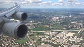 Flying a Cessna into Chicago OHare  ATC Audio [upl. by Noyahs599]