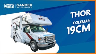 2021 Thor Coleman 19CM  Class C Motorhome RV Review Camping World [upl. by Alyss873]