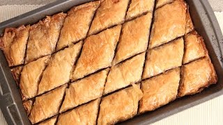 Baklava Recipe  Episode 1030 [upl. by Ettenad262]