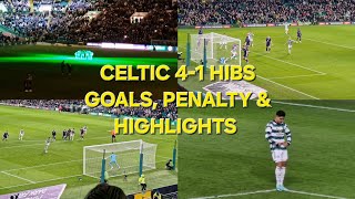 CELTIC 41 HIBS  GOALS PENALTY amp HIGHLIGHTS [upl. by Fink]