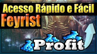 TIBIA Acesso Feyrist rápido e fácil sem precisar de boh para Rushar na Doouble Exp [upl. by Copland885]