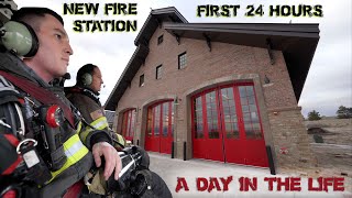 First 24 Hours in a New Fire Station  A Day in the Life [upl. by Eseeryt]