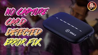 ELGATO HD60S NO CAPTURE CARD DETECTED FIX [upl. by Opiuuk547]