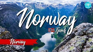 Fjords of Norway  Drone aerial footage [upl. by Anrym]