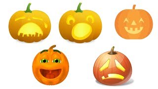 Five Little Pumpkins  Pumpkin Song Super Simple Songs for Kids [upl. by Stephana69]