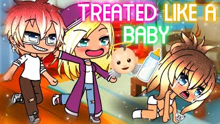 Treated Like A Baby  Gacha Life Mini Movie  GLMM   Farveay [upl. by Doane]