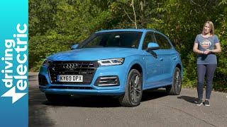 Audi Q5 hybrid review  DrivingElectric [upl. by Levins]