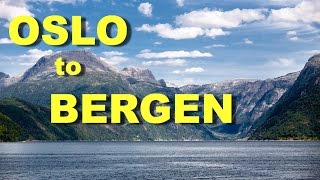 Oslo to Bergen Norway by Train through the mountains and Boat through the fjords [upl. by Mcloughlin]