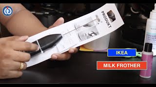 IKEA MILK FROTHER Review amp Battery Installation [upl. by Jarlath]