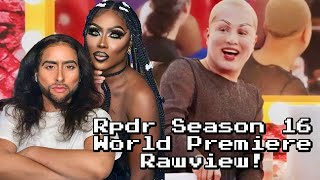 RPDR Season 16 Premiere Rawview [upl. by Mulac]