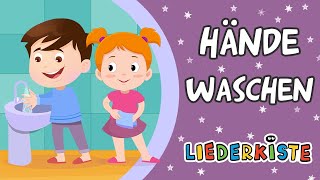 Hände waschen  Und weitere Kinderlieder  Liederkiste [upl. by Amata512]