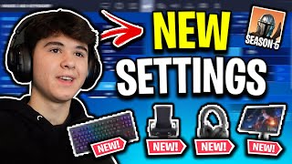 Bughas NEW Fortnite Season 5 Settings Keybinds and Setup UPDATED [upl. by Emie]