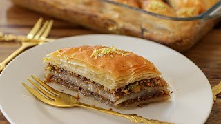 Baklava Recipe  How to Make Baklava [upl. by Gujral353]