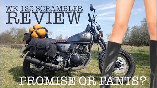 WK 125 Scrambler Review [upl. by Bekha190]