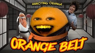 Annoying Orange HFA  ORANGE BELT ft Tobuscus amp Billy Dee Williams [upl. by Hilten712]