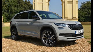 Skoda Kodiaq Sportline Review [upl. by Anelrats]