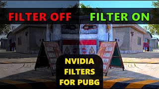 My BEST Nvidia Filters For PUBG Amazing Visibility  Taego Map  Nvidia Freestyle  RTX 2070 Super [upl. by Tillie]