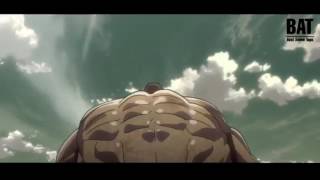 Attack on Titan Bertholdt Reiner Reveal Armored Colossal Titan English Dubbed [upl. by Dotson629]